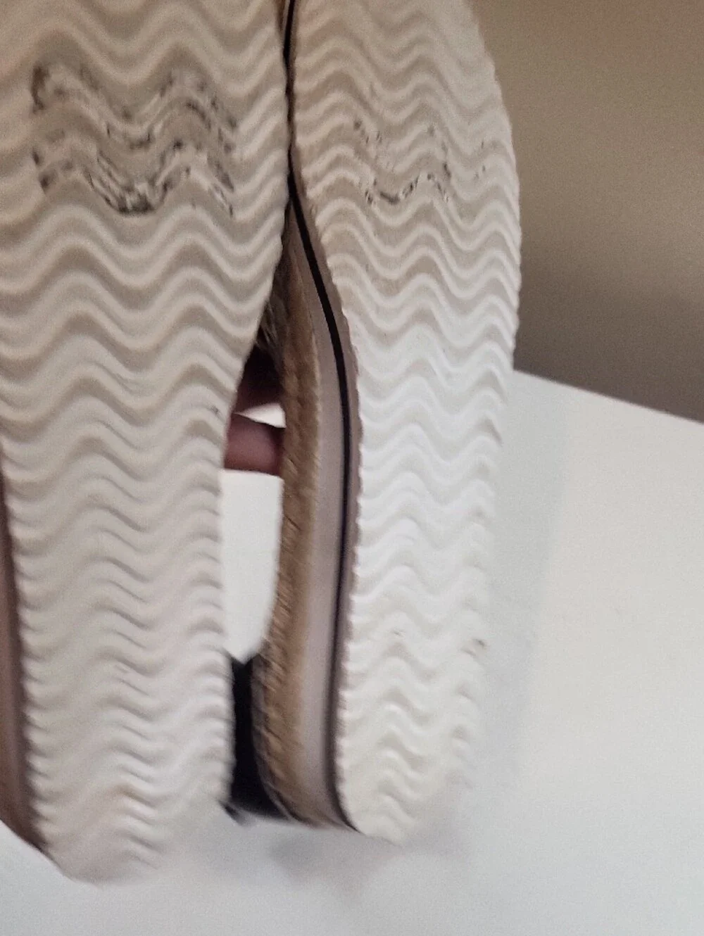 Gibson Latimer Leopard Print Espadrille Flats in Tan and Black
